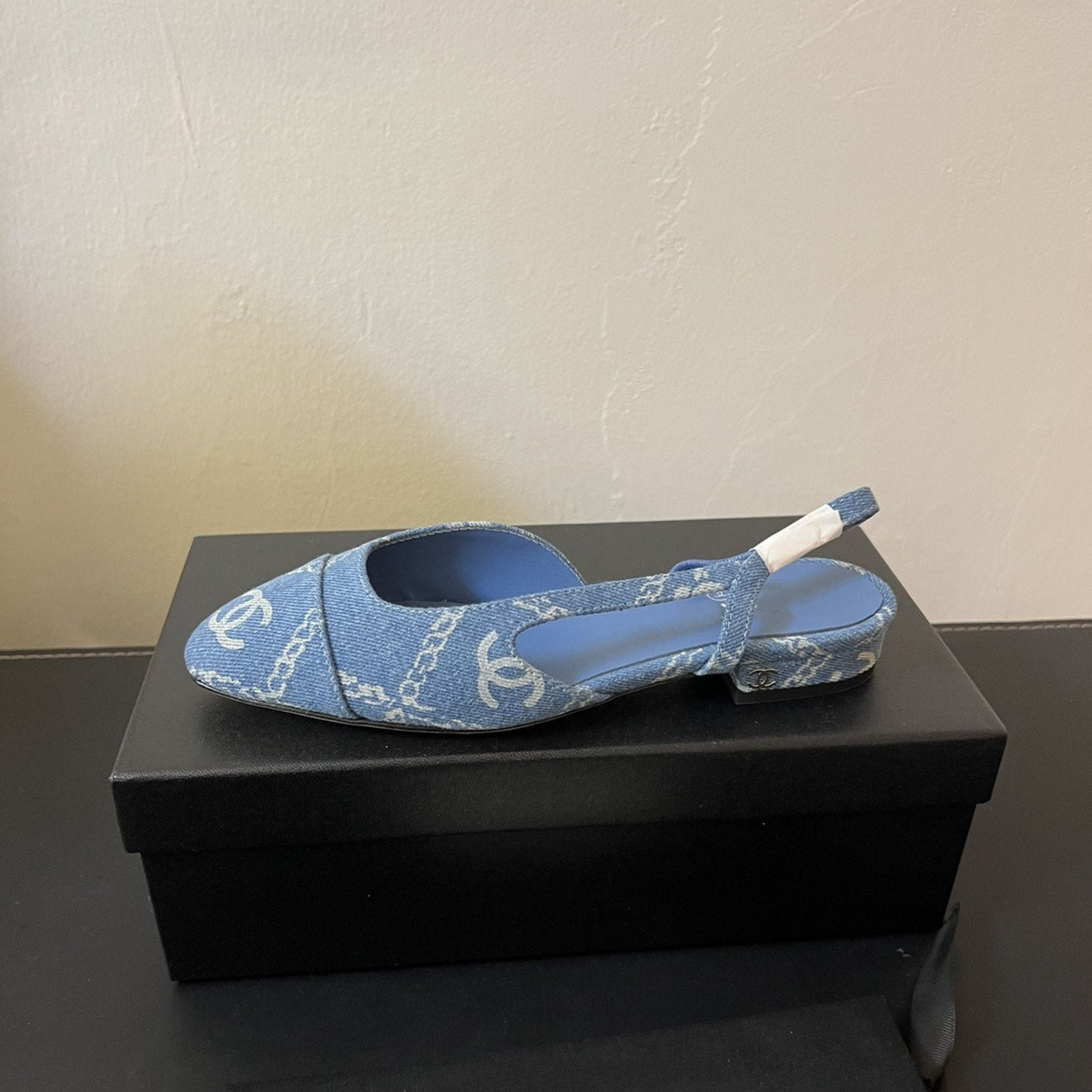 zCHANE.L Slingbacks Light Blue Denim