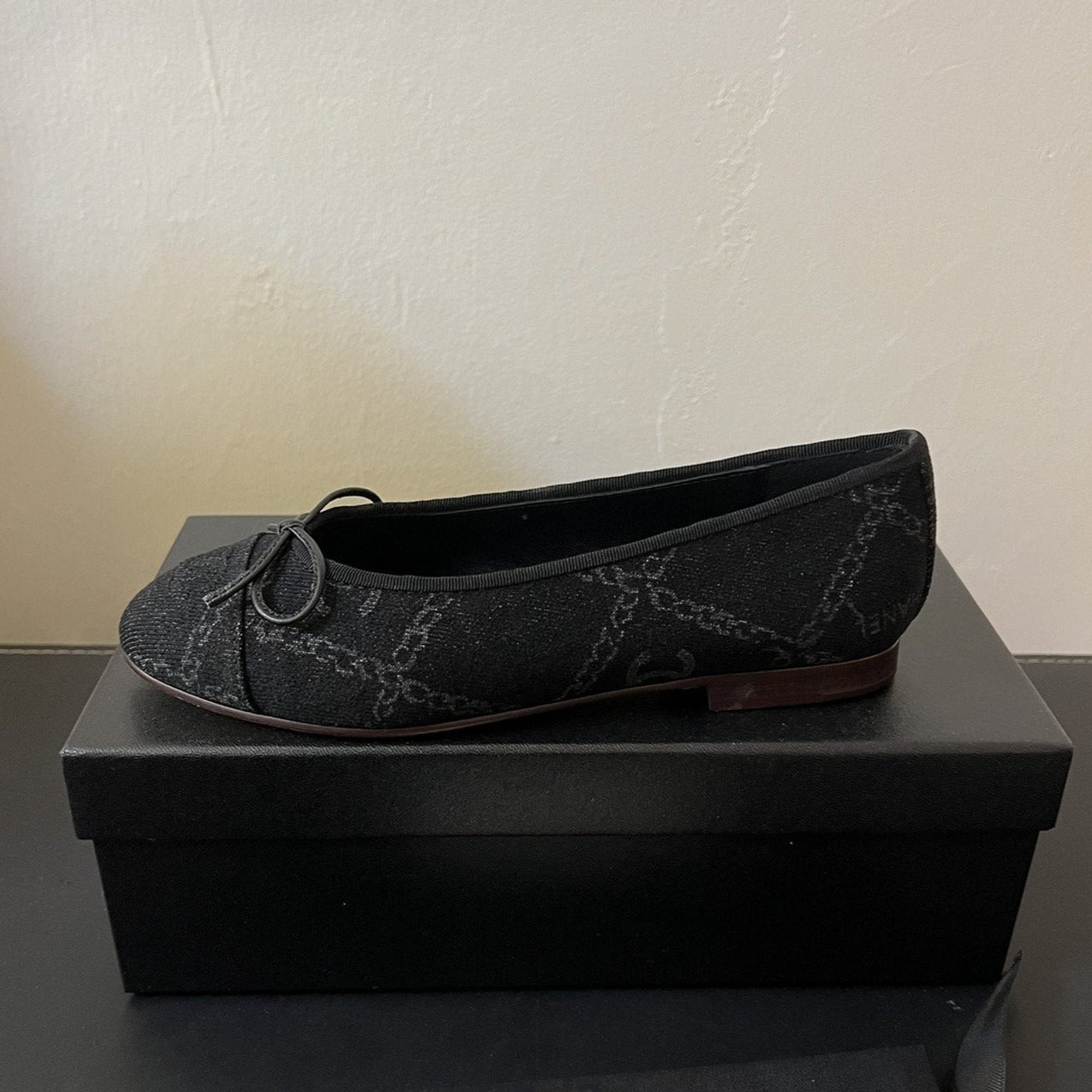 zCHANE.L Ballet Flats Black Denim