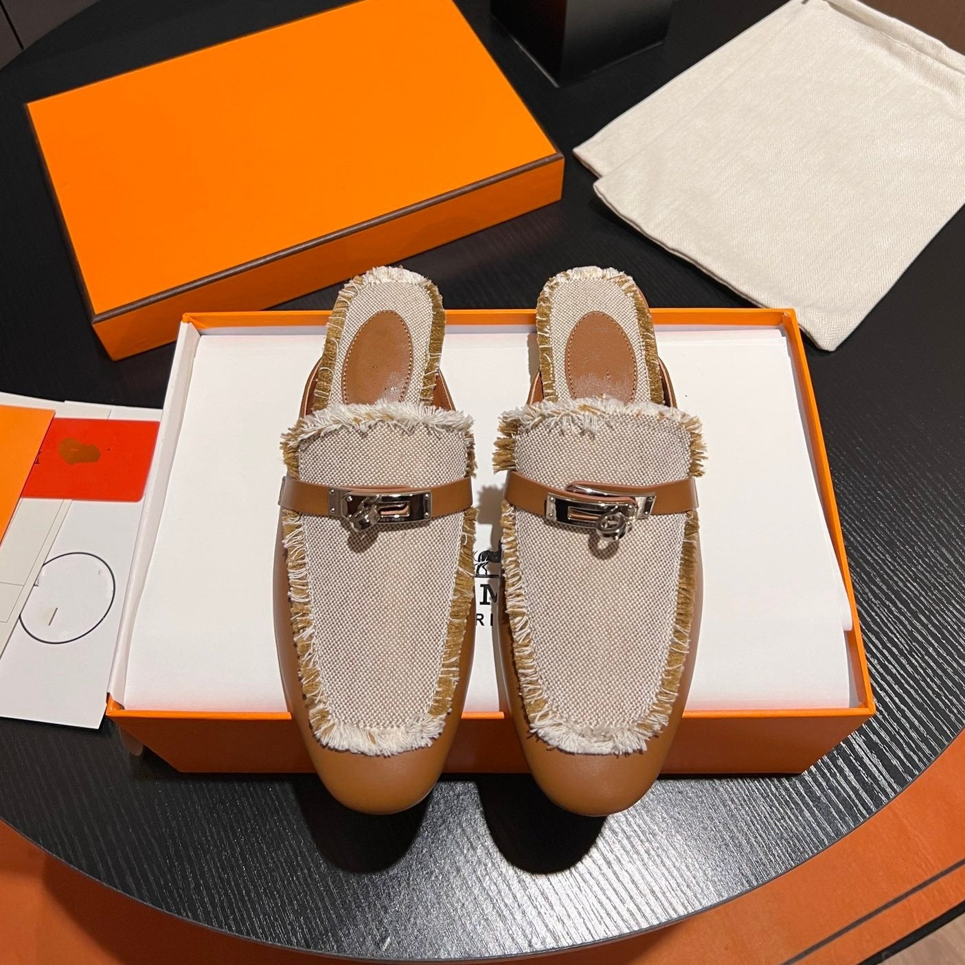 zHERME.S 0Z Mule Brown
