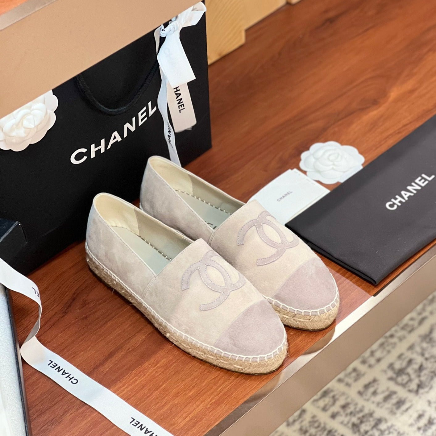 zCHANE.L Espadrilles Grey Suede