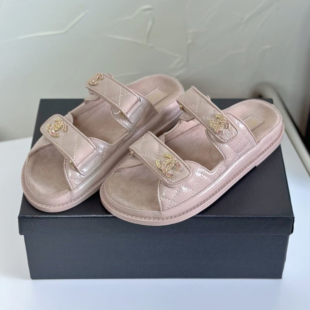 zCHANE.L 25 Mules Light Pink Lambskin