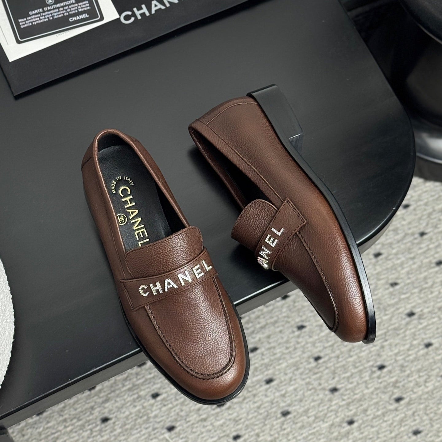 zCHANE.L 25 Loafer Dark Brown Cowhide 329804