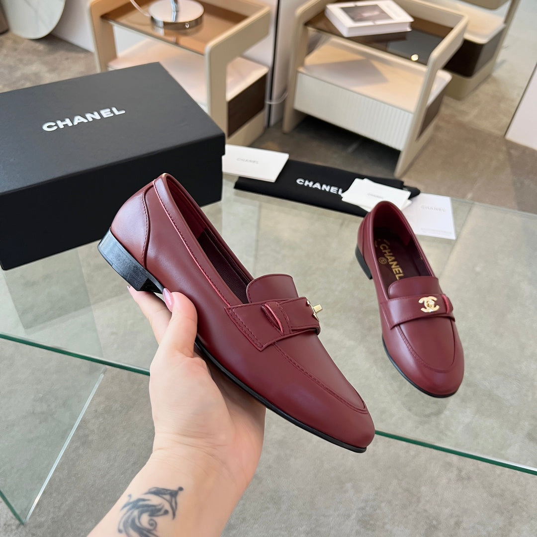 zCHANE.L 25 Loafer Burgundy Sheepskin 338667