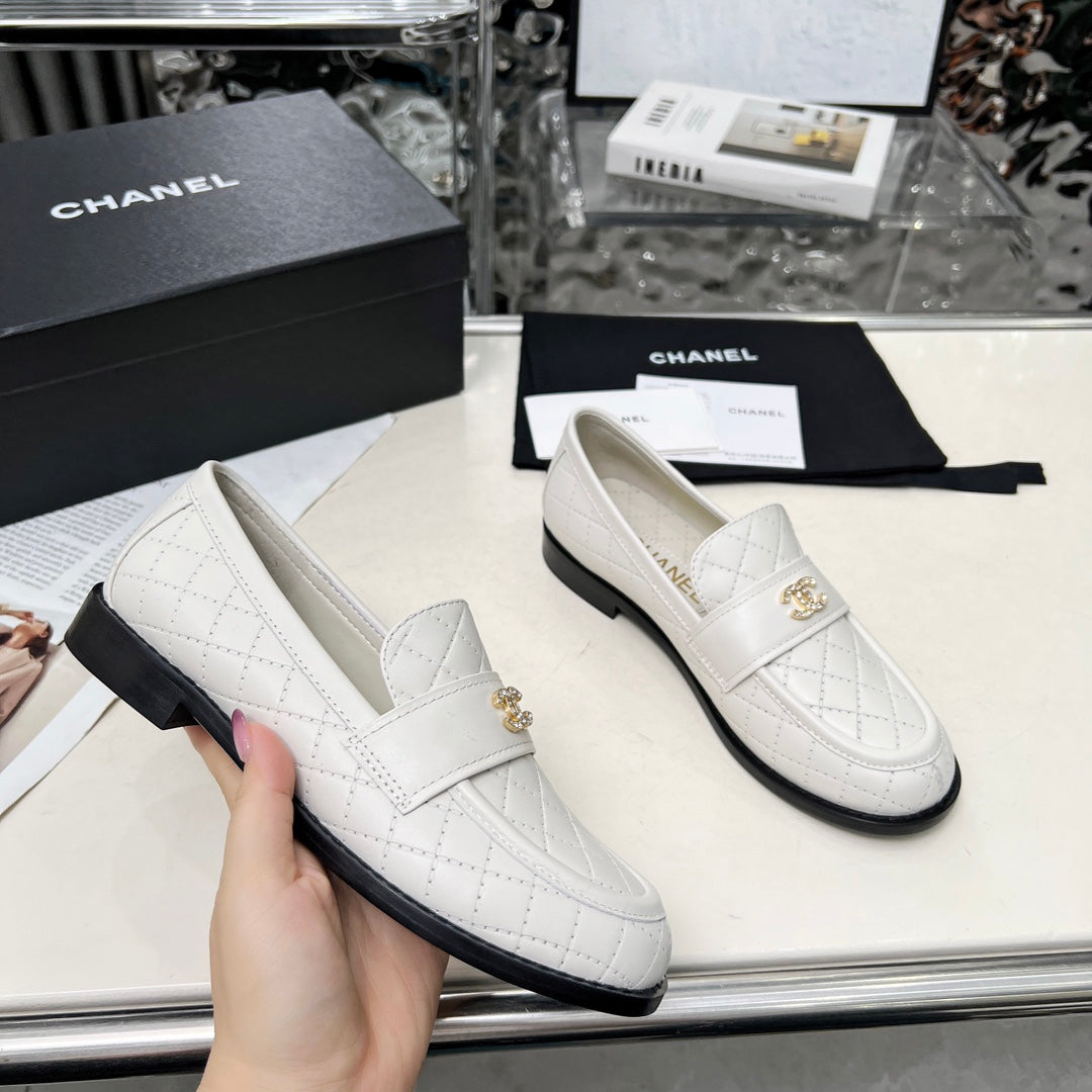 zCHANE.L 25 Loafer White Cowhide 338672