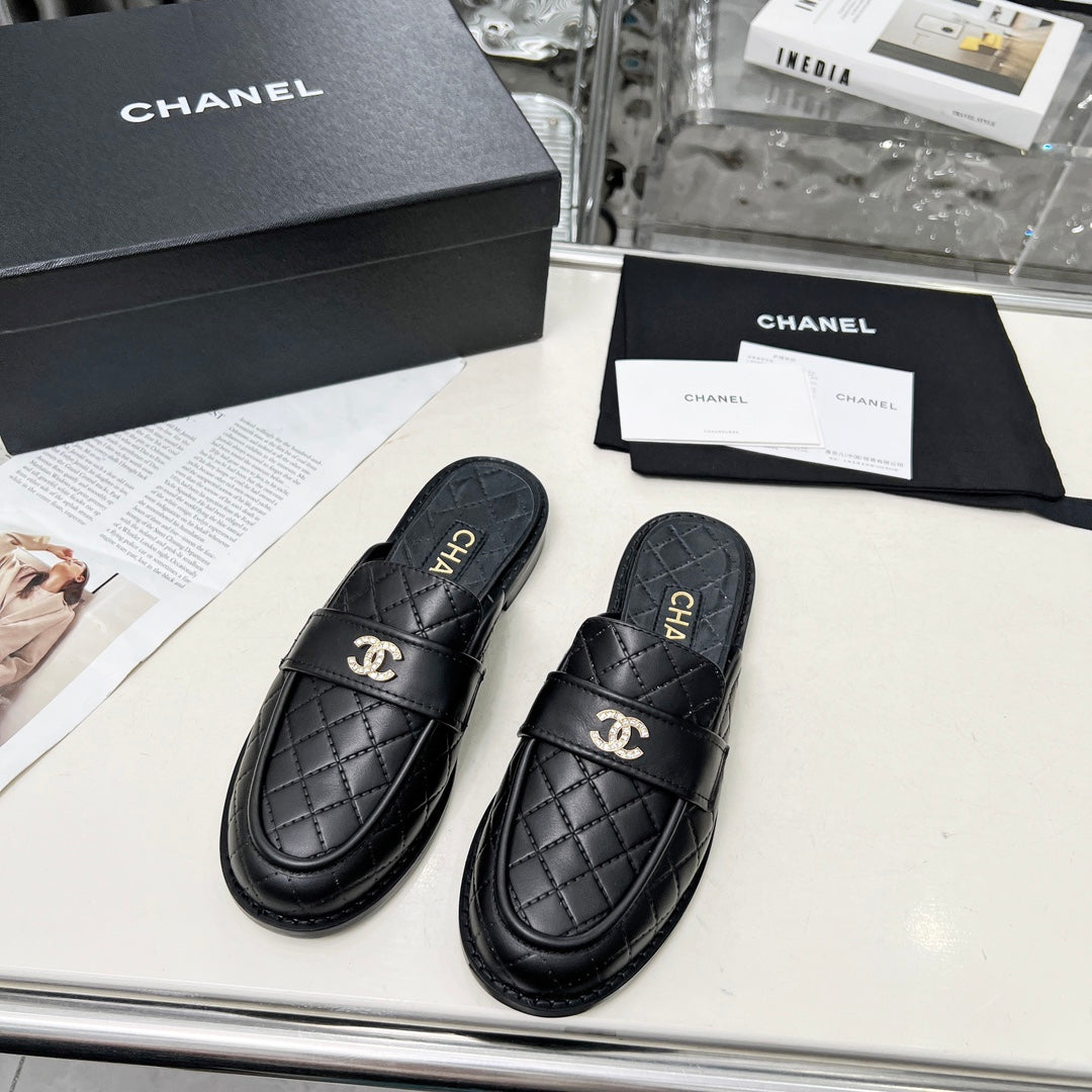 zCHANE.L 25 Mule Black Cowhide 338675