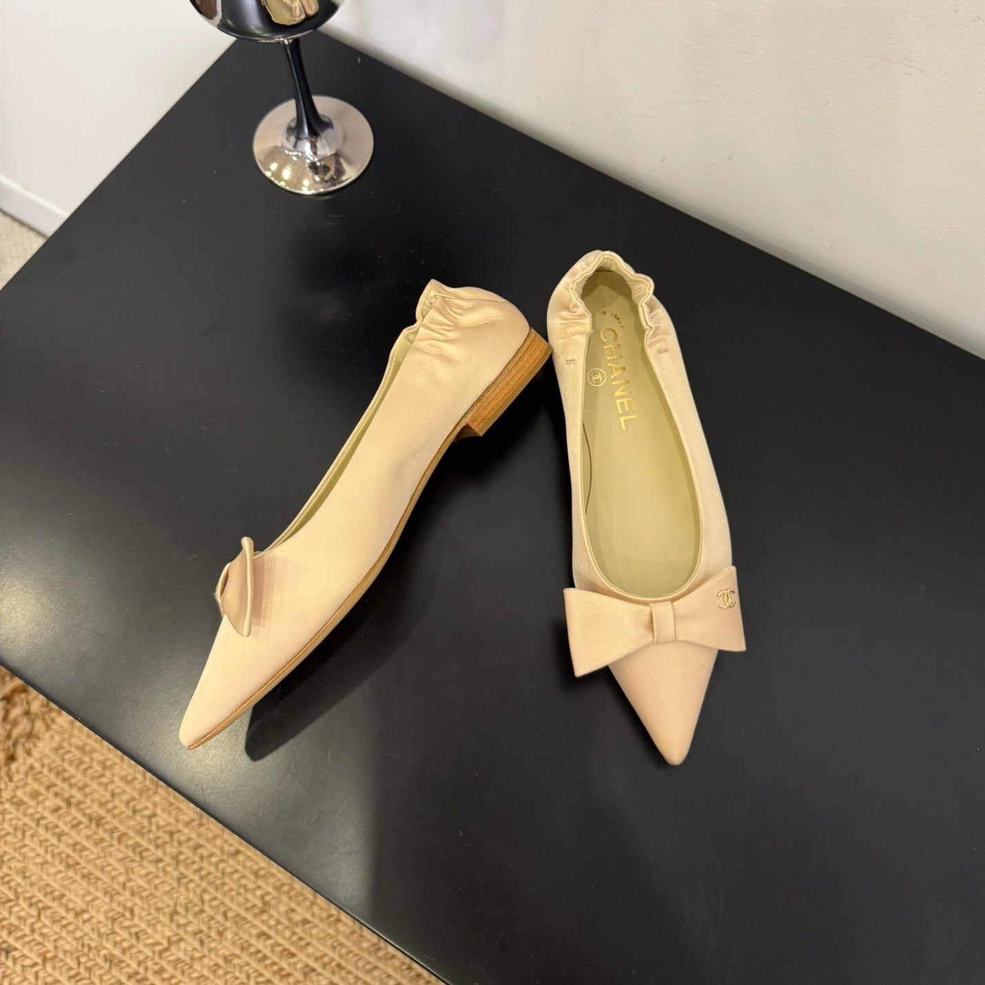 zCHANE.L 25 Ballet Flats Beige Lamskin 330774