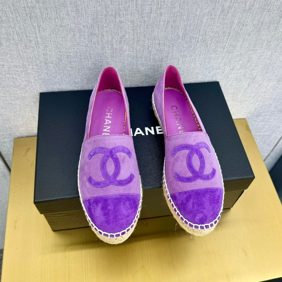 zCHANE.L Espadrilles Lilac And Purple Suede