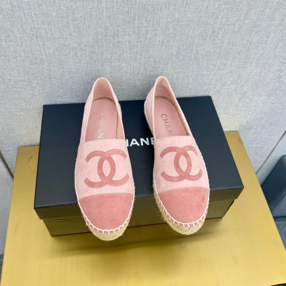 zCHANE.L Espadrilles Rose And Dark Pink Suede