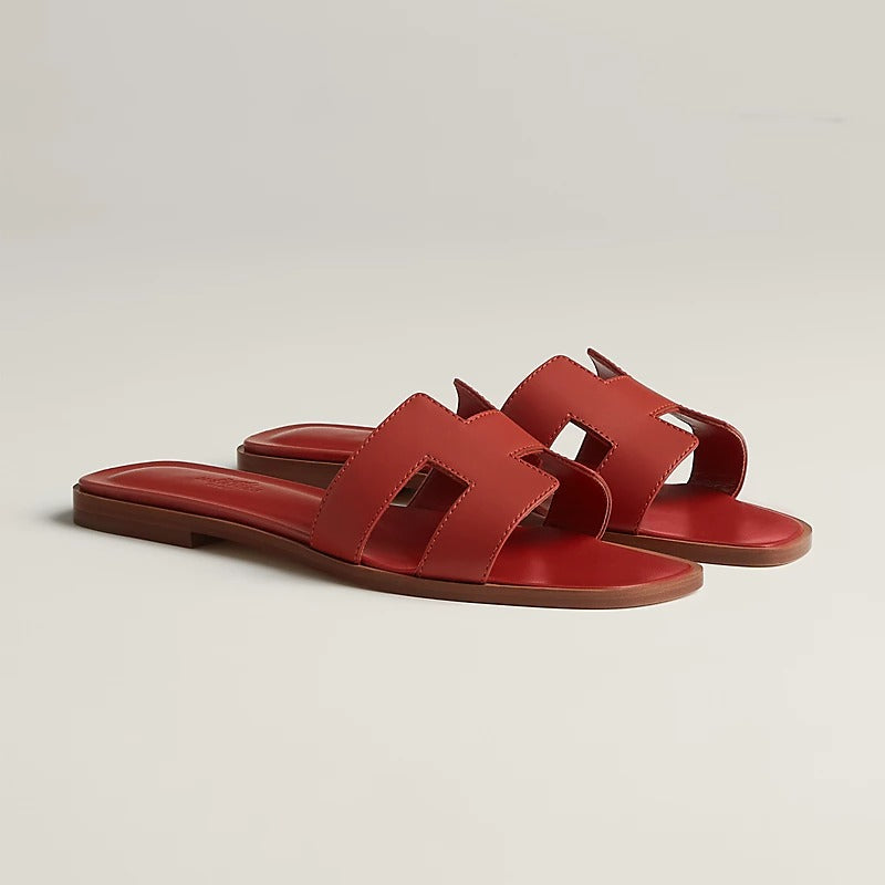zHERME.S 0Ran Sandal Orange Brulee