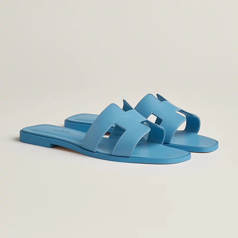 zHERME.S 0Ran Sandal Bleu Cameo