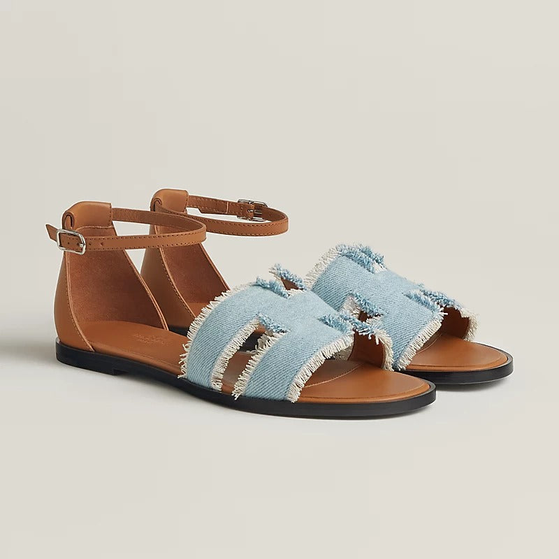 zHERME.S Santorini Sandal Bleu Clair